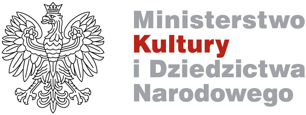 Logo: Ministerstwo Kultury i Dziedzictwa Narodowego