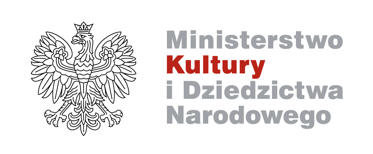 Logo: Ministerstwo Kultury i Dziedzictwa Narodowego