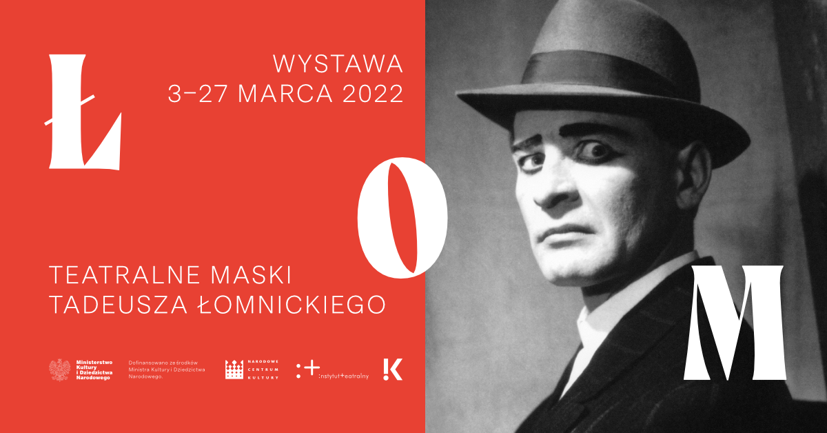 „Teatralne maski Tadeusza Łomnickiego” | Wystawa w Galerii Kordegarda