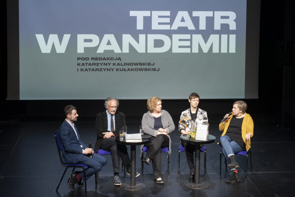 Książka w&nbsp;teatrze | „Teatr w&nbsp;pandemii” | Fotorelacja