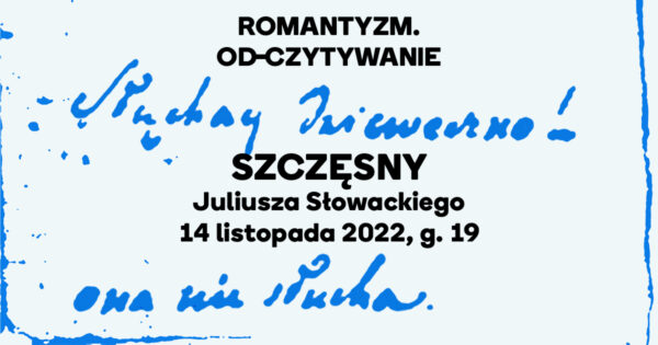 Romantyzm. Od-czytywanie | Szczęsny