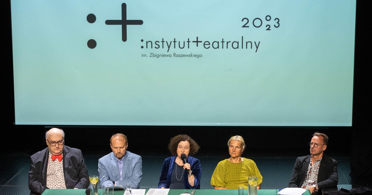 Instytut Teatralny obchodzi 20-lecie istnienia | Konferencja prasowa