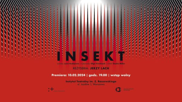 Premiera monodramu „Insekt” w&nbsp;reż. Jerzego Lacha
