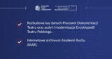 Instytut Teatralny z&nbsp;dofinansowaniami w&nbsp;ramach KPO