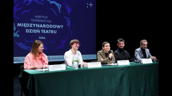 Konferencja prasowa na&nbsp;Międzynarodowy Dzień Teatru 2026